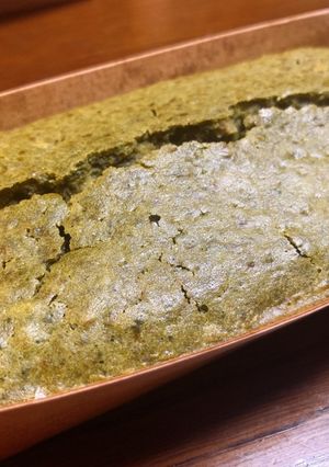小豆と胡桃の抹茶パウンドケーキ-レシピのメイン写真