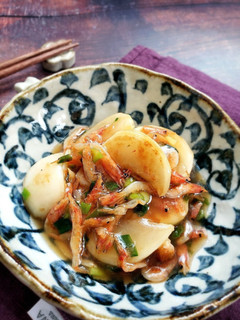 焼きかぶと香ばしえびの和風とろみあんかけ-レシピのメイン写真