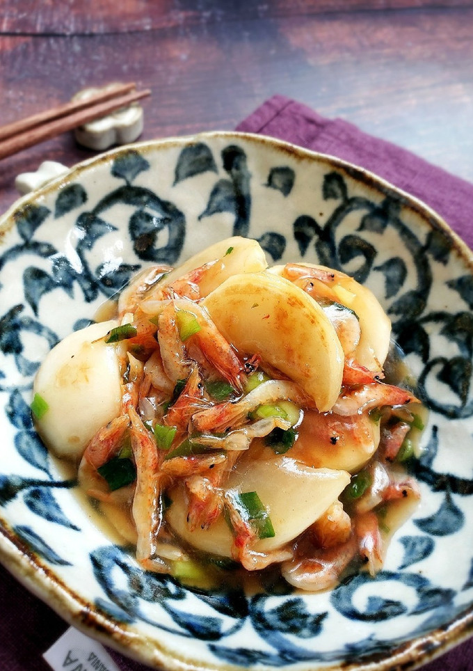焼きかぶと香ばしえびの和風とろみあんかけ-レシピのメイン写真