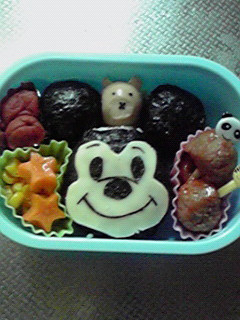 キャラ弁 ☆ ミッキー ミニー-レシピのメイン写真