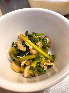 大根葉の甘辛炒め-レシピのメイン写真