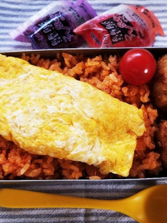 オムライス弁当(3.3)-レシピのメイン写真