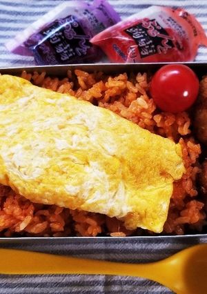 オムライス弁当(3.3)-レシピのメイン写真