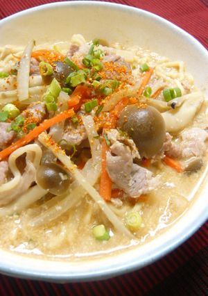 粕汁風♪みそラーメン-レシピのメイン写真