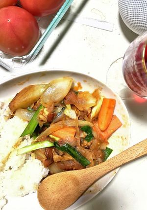 簡単！生トマトから和風スパイスカレー♪-レシピのメイン写真