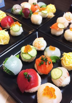 手まり寿司 ひなまつり パーティーにも-レシピのメイン写真