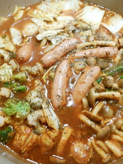濃厚トマトスープカレー鍋-レシピのメイン写真