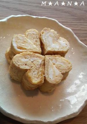 美味しくて可愛い～✿花形卵焼き✿-レシピのメイン写真