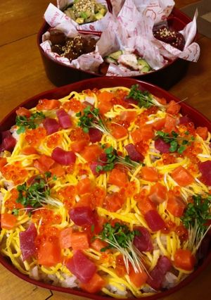 桃の節句　ちらし寿司-レシピのメイン写真