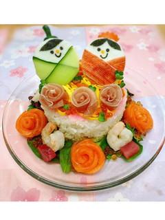 お雛様♪-レシピのメイン写真
