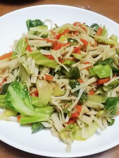 ダイエット向き♡さっぱりポン酢野菜炒め-レシピのメイン写真