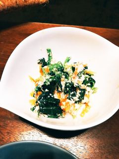 ほうれん草の白和え-レシピのメイン写真