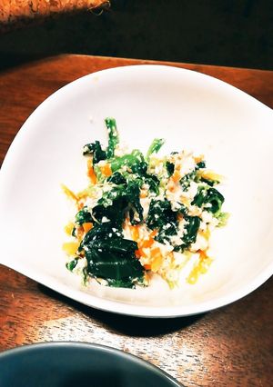 ほうれん草の白和え-レシピのメイン写真