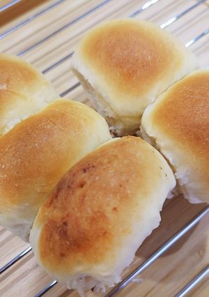 朝焼くだけ！冷蔵発酵の簡単パン！！-レシピのメイン写真
