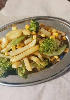 ブロッコリーとポテトのソテー-レシピのメイン写真