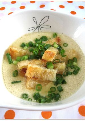 簡単◎台湾風豆乳スープ（鹹豆漿）-レシピのメイン写真