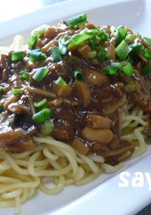 @ヘルシー大豆ジャージャー麺@-レシピのメイン写真
