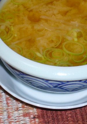 大根の味噌汁～電子レンジで速攻一人前～-レシピのメイン写真