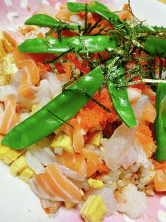 ひな祭り!美味しく華やか!ちらし寿司-レシピのメイン写真