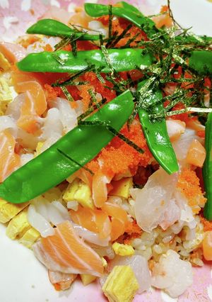 ひな祭り！美味しく華やか！ちらし寿司-レシピのメイン写真