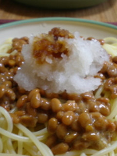 納豆と大根おろしのパスタ-レシピのメイン写真