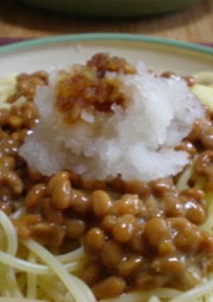 納豆と大根おろしのパスタ-レシピのメイン写真