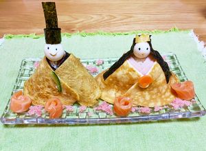 ひな祭り☆五目ちらしで雛人形☆簡単☆-レシピのメイン写真