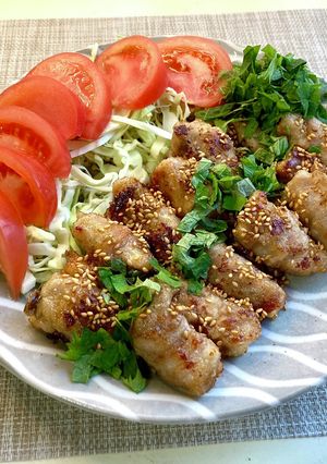 我が家のカリカリ♪エリンギ肉巻き-レシピのメイン写真