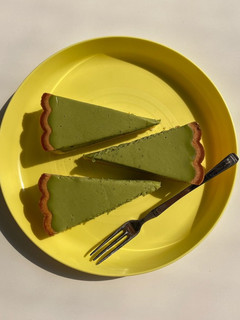 抹茶でクリームチーズタルトのケーキ-レシピのメイン写真