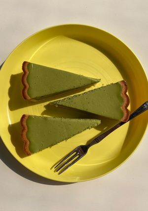 抹茶でクリームチーズタルトのケーキ-レシピのメイン写真