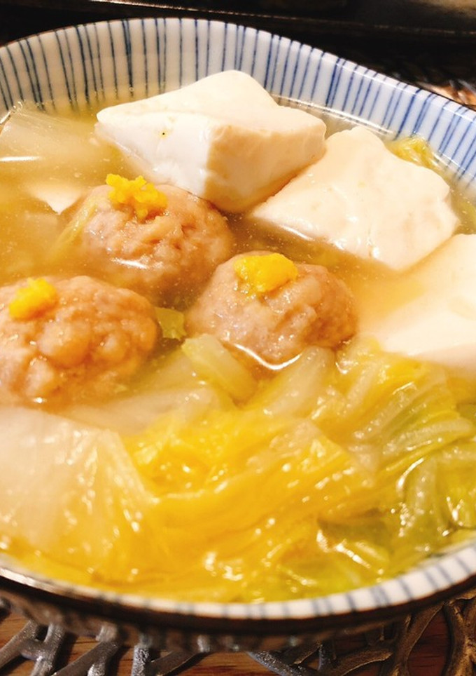 行程3つ☆肉だんごと白菜のとろとろ旨煮-レシピのメイン写真