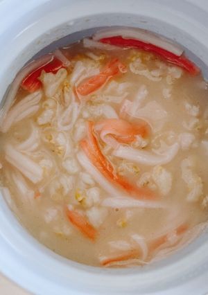 スープジャーでオートミールの中華雑炊弁当-レシピのメイン写真
