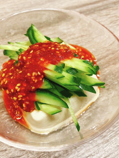 韓国風冷奴-レシピのメイン写真