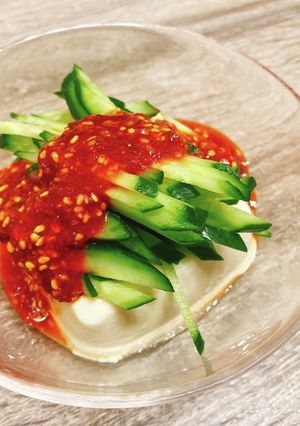 韓国風冷奴-レシピのメイン写真