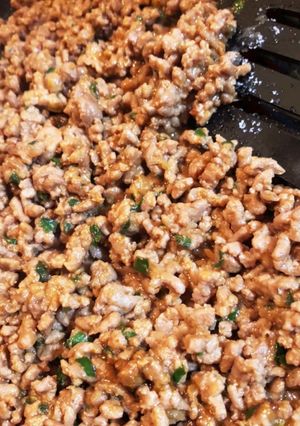 我が家の肉味噌-レシピのメイン写真