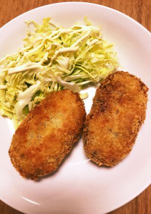 スーパー大麦入りポテトと挽肉のコロッケ-レシピのメイン写真