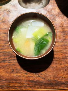 根菜と小松菜味噌汁-レシピのメイン写真