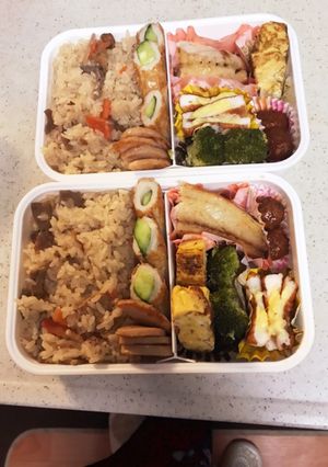 パートナーと二女のお弁当♡-レシピのメイン写真