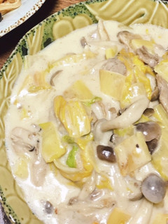 白菜と豚肉のクリーム煮-レシピのメイン写真