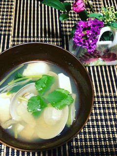 蛤のお吸い物-レシピのメイン写真