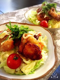 唐揚げ丼-レシピのメイン写真