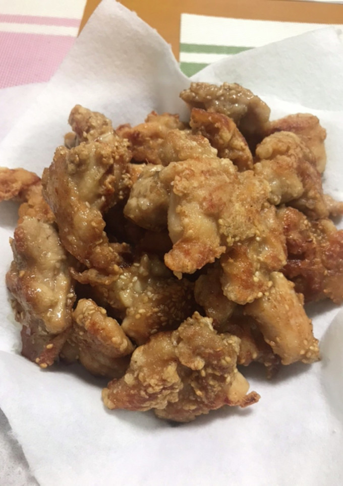 ゴマ付きザクザク唐揚げ-レシピのメイン写真