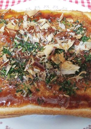 簡単!食パンで!お好み焼きパン!-レシピのメイン写真