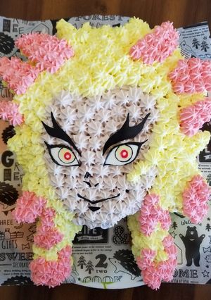 煉獄さんキャラケーキ☆鬼滅の刃-レシピのメイン写真