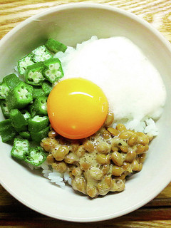 疲労回復と美容に!簡単ヘルシーネバネバ丼-レシピのメイン写真