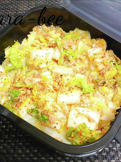 レンジで簡単♪白菜とツナのぽん酢蒸し-レシピのメイン写真