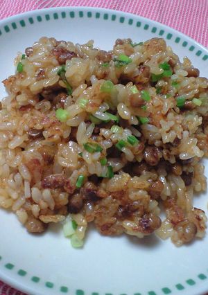 コチジャンが決めて！納豆チャーハン-レシピのメイン写真