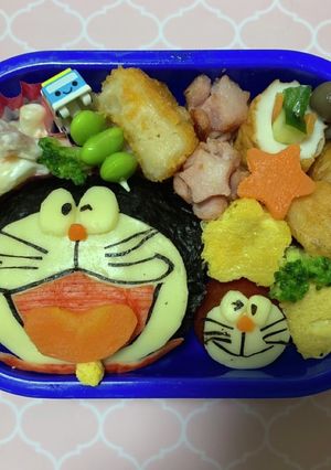 ドラえもん 口開きバージョン-レシピのメイン写真