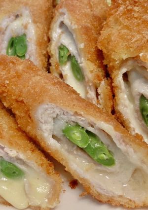 【簡単】豚肉のチーズロールカツ-レシピのメイン写真
