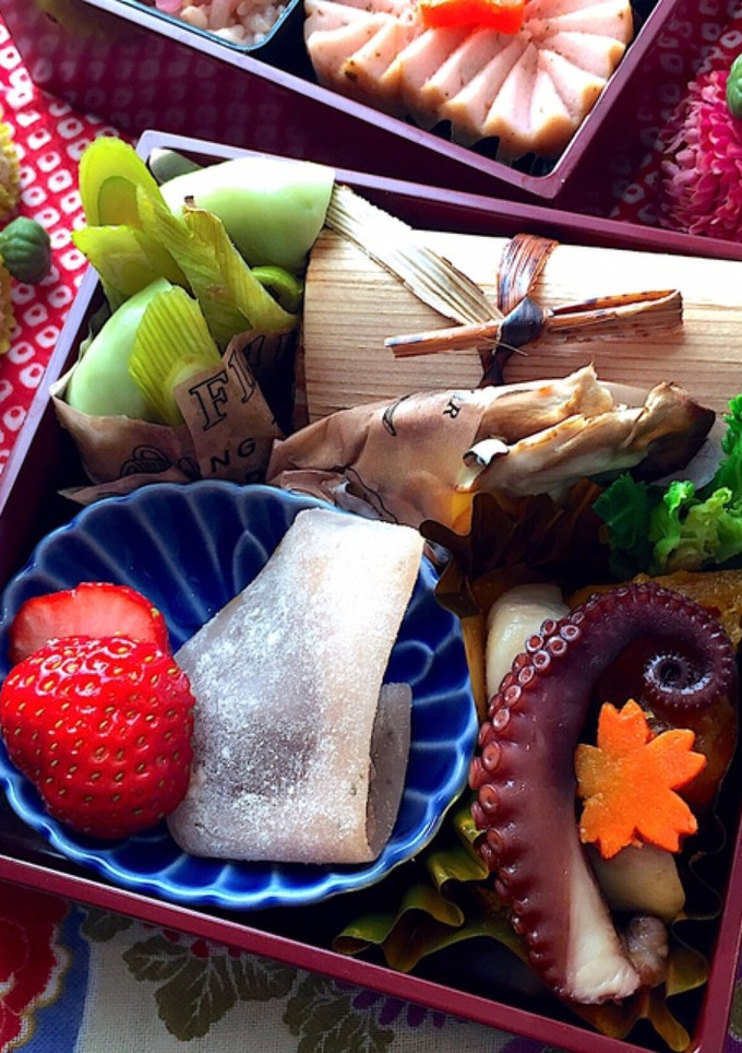 弥生４　おかずの段-レシピのメイン写真